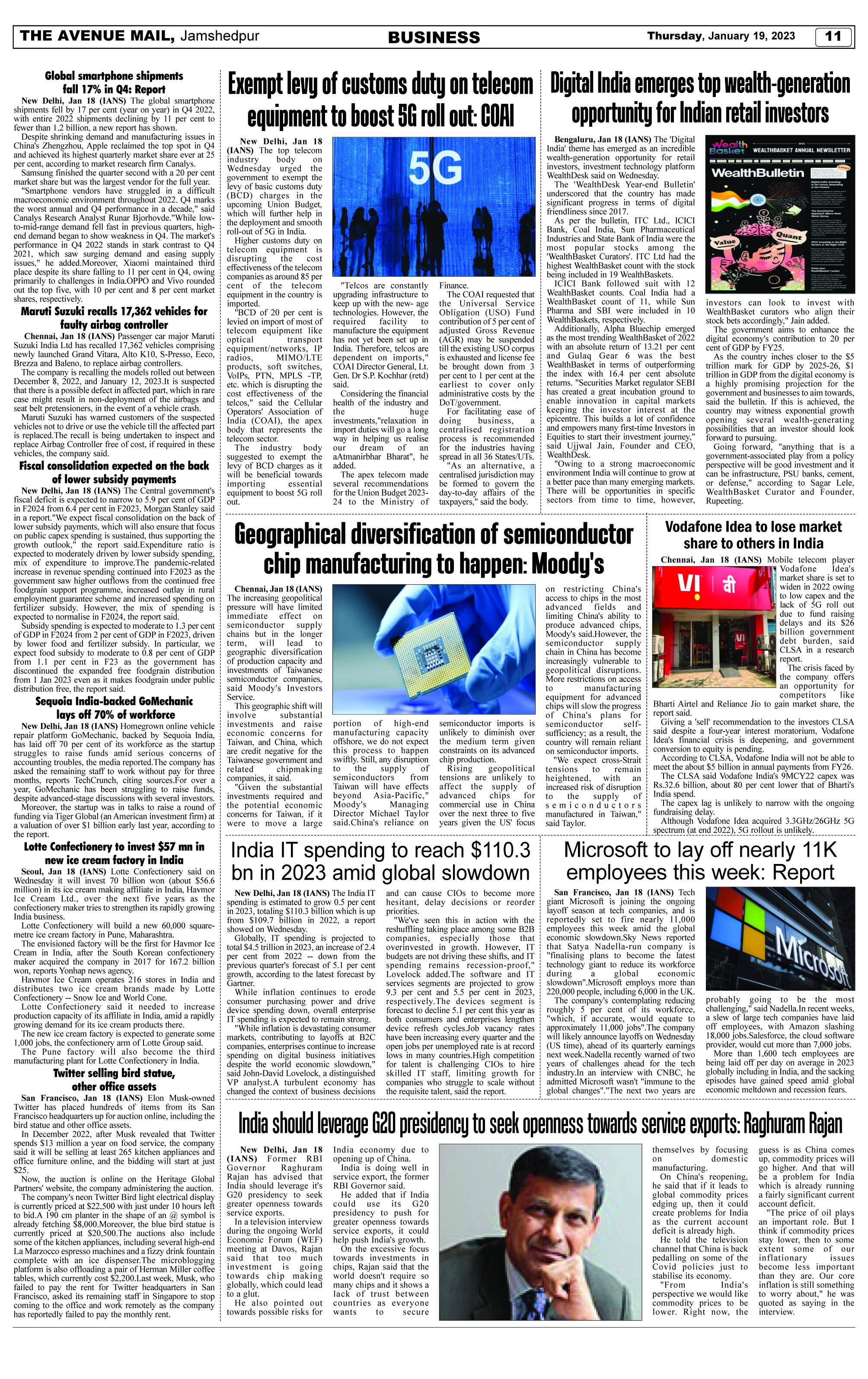 Page 11 JANUARY 19
