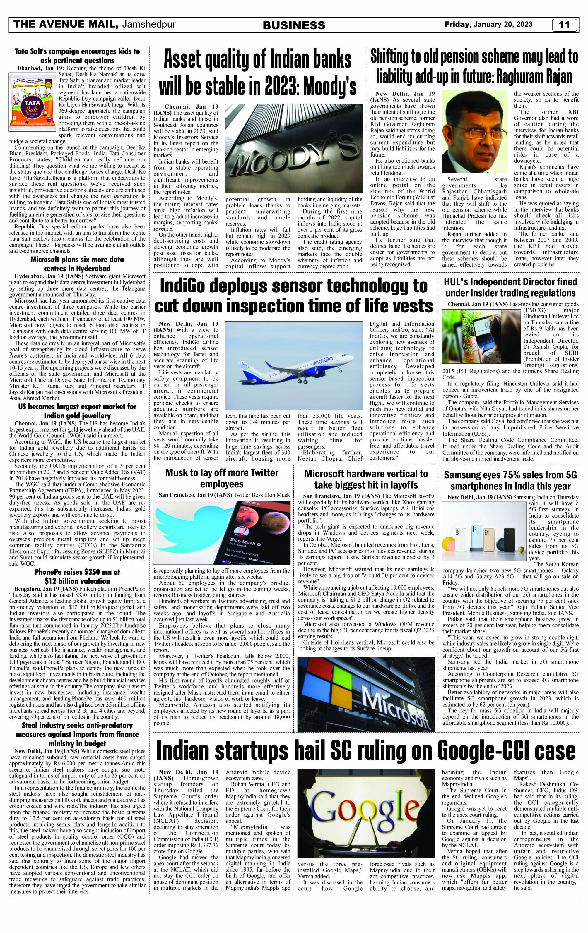 Page 11 JANUARY 20
