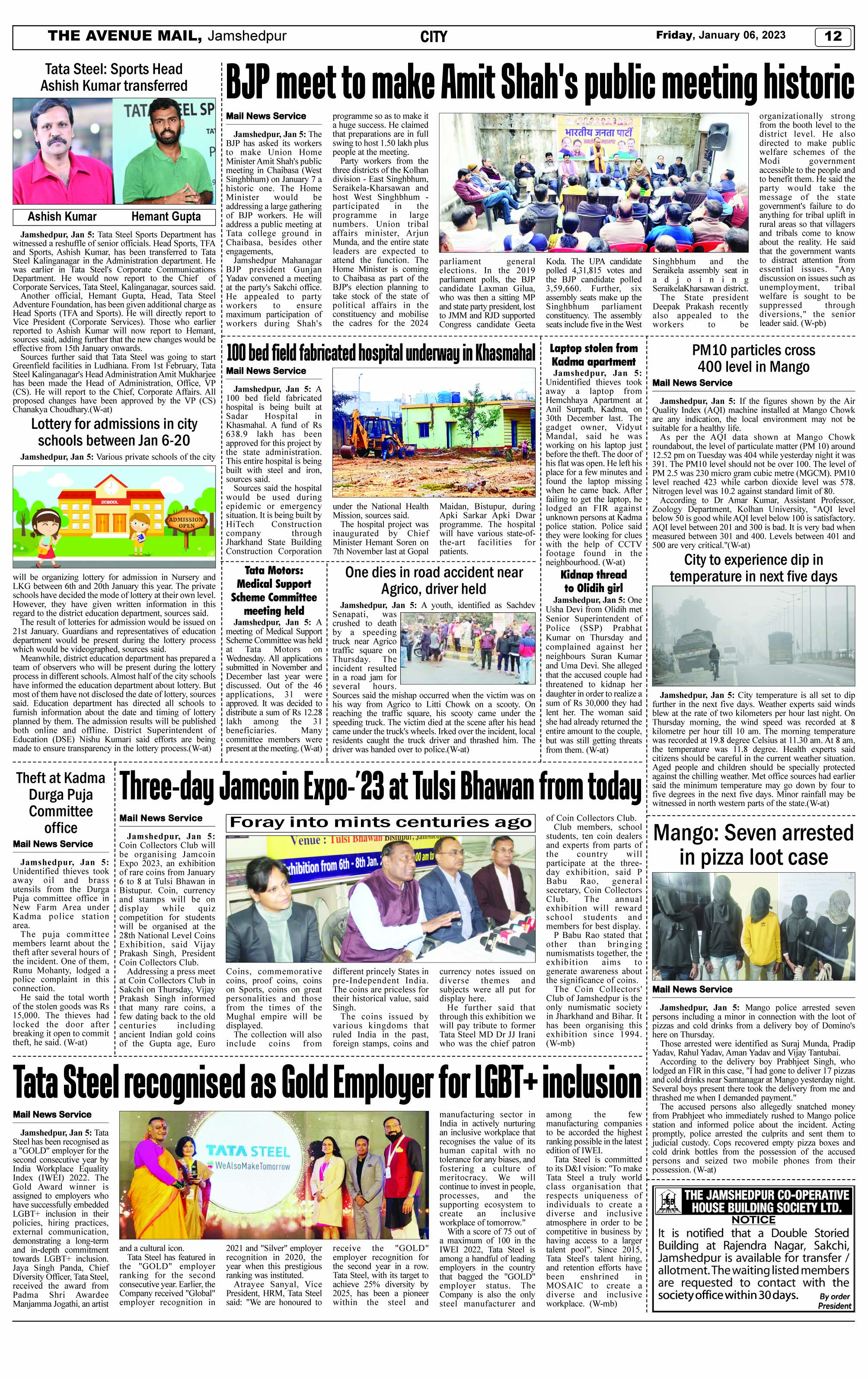 Page 12 JANUARY 06