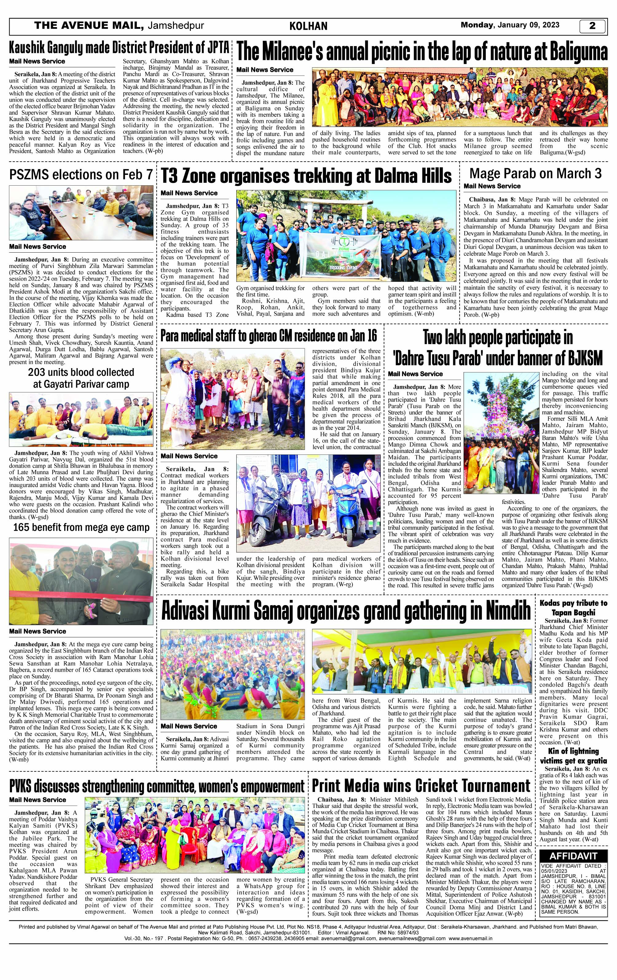 Page 2 JANUARY 09