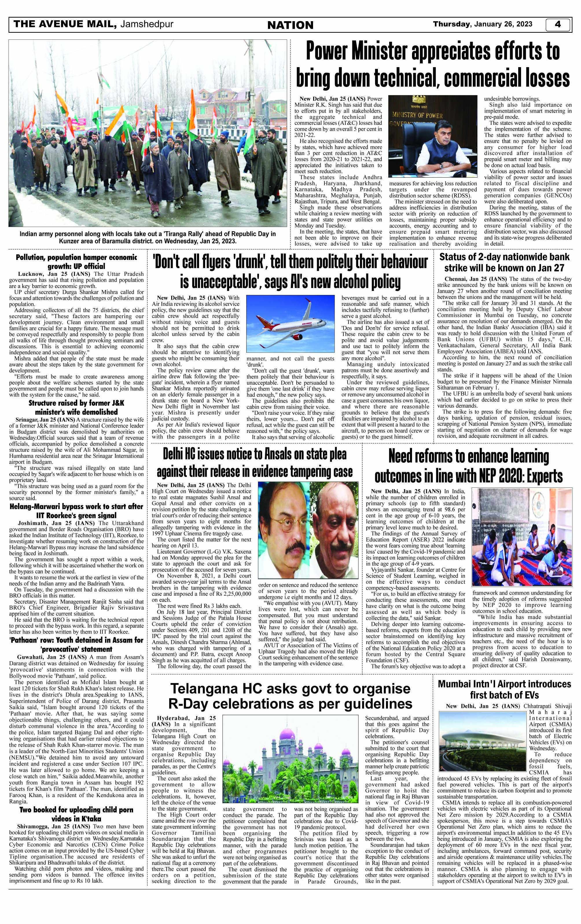 Page 4 JANUARY 26