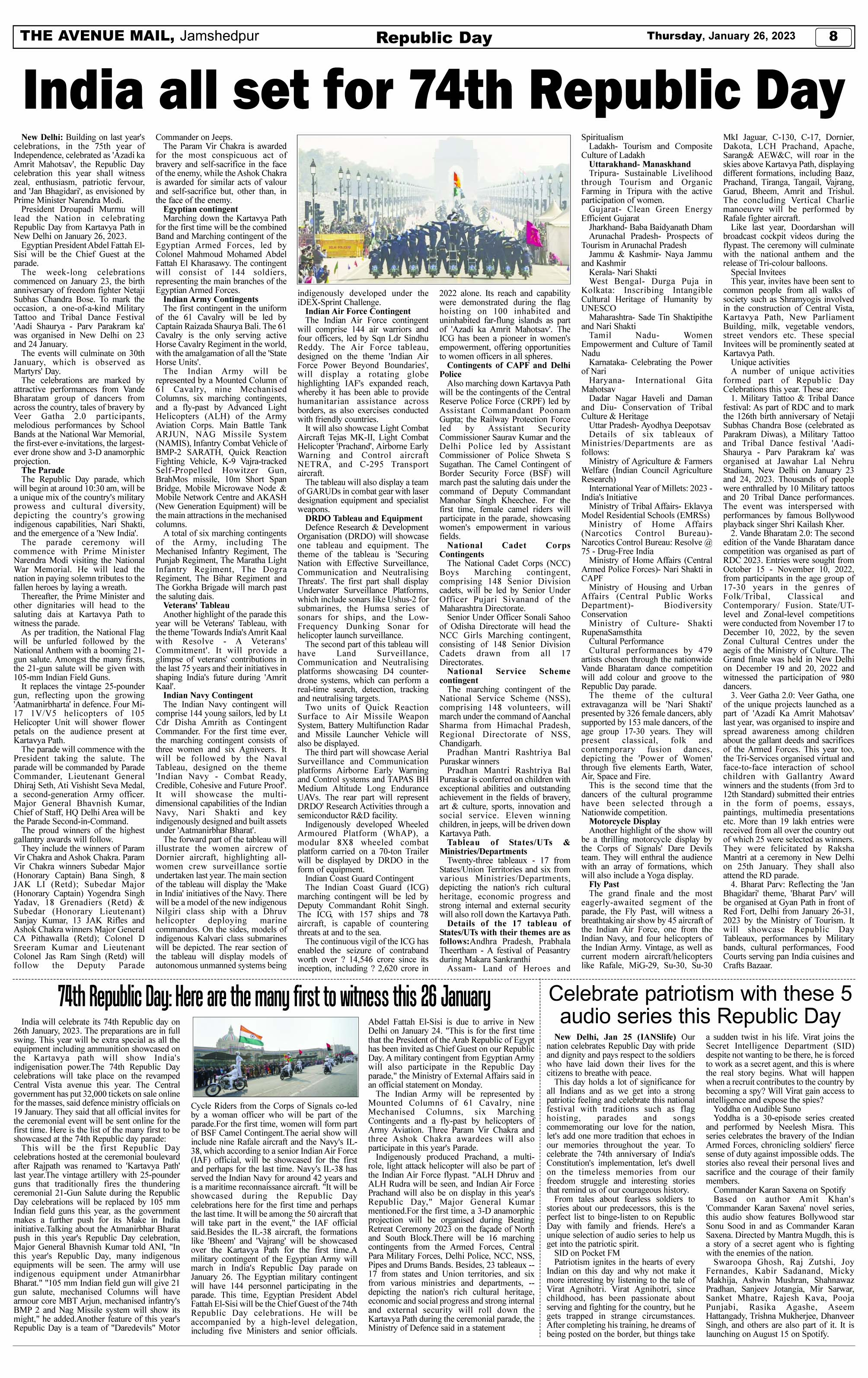 Page 8 JANUARY 26
