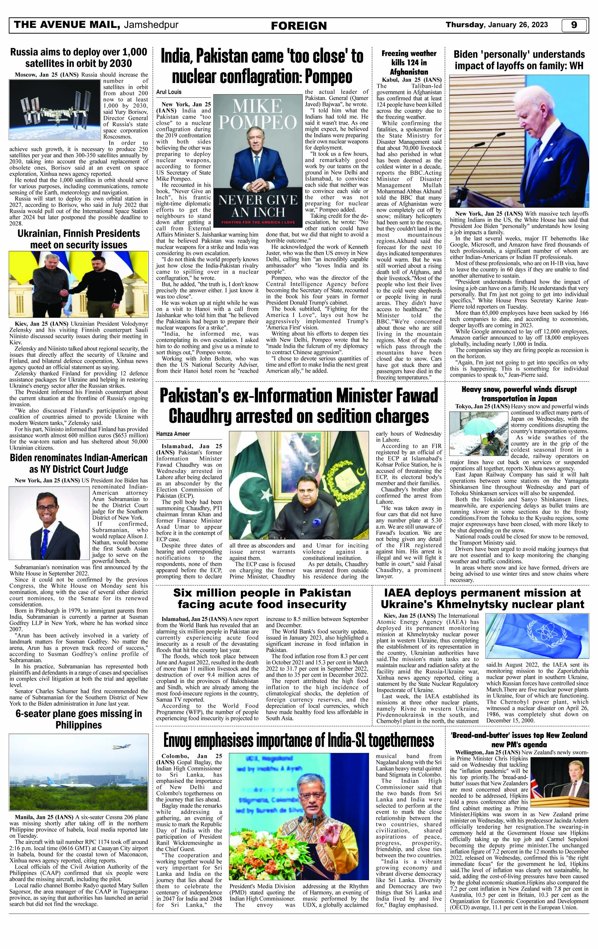 Page 9 JANUARY 26