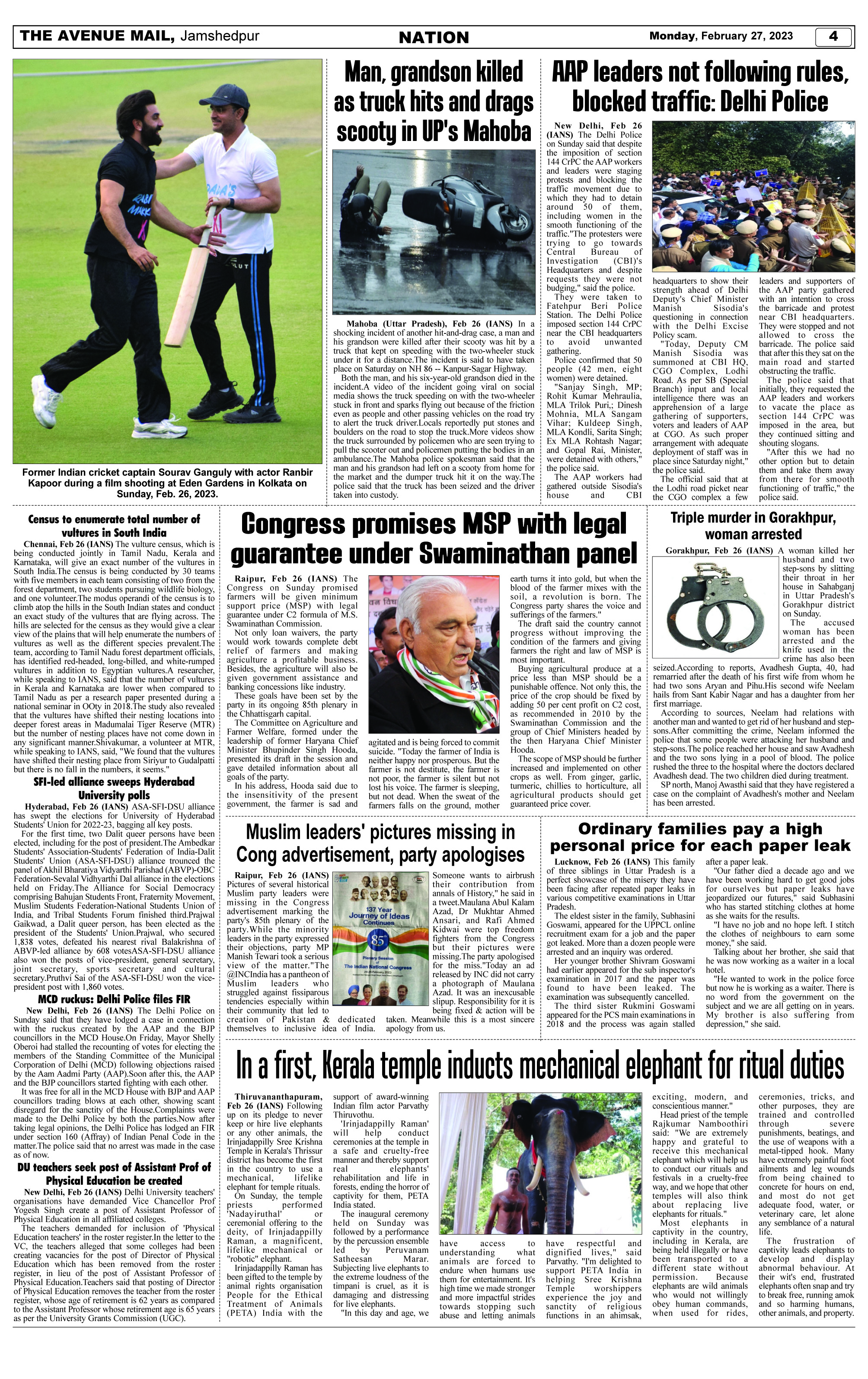 Page 4 FEBRUARY 27