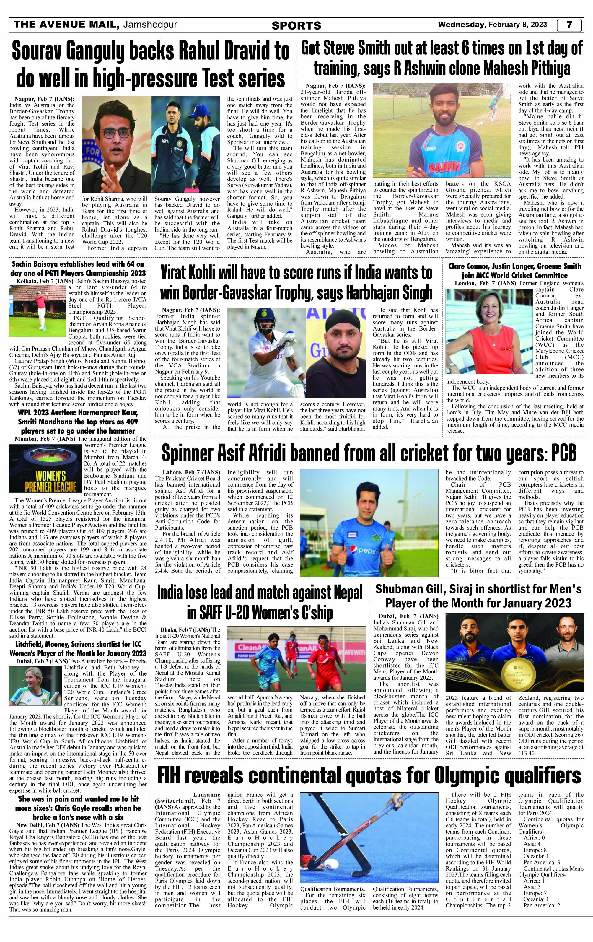 Page 7 FEBRUARY 08
