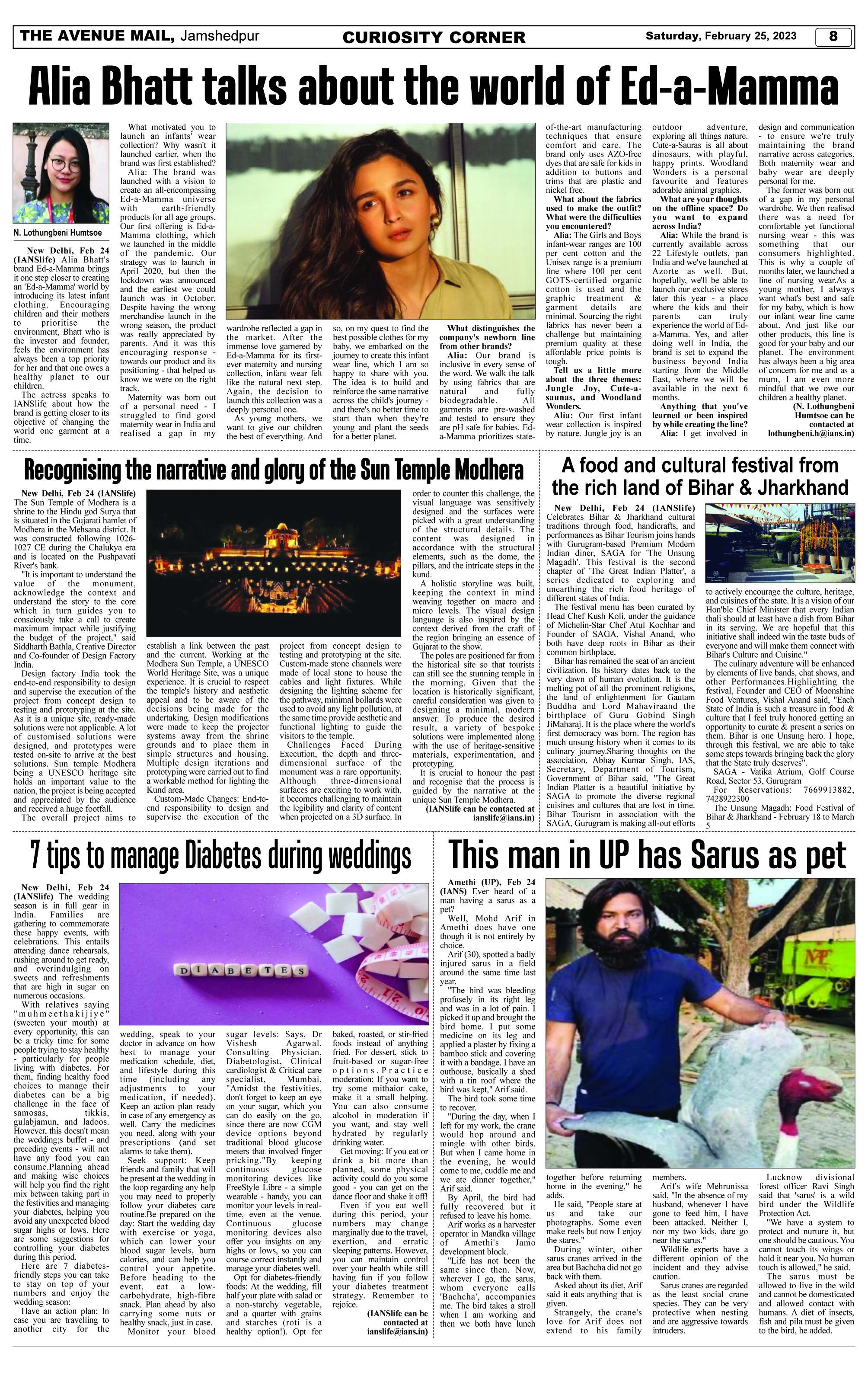 Page 8 FEBRUARY 25