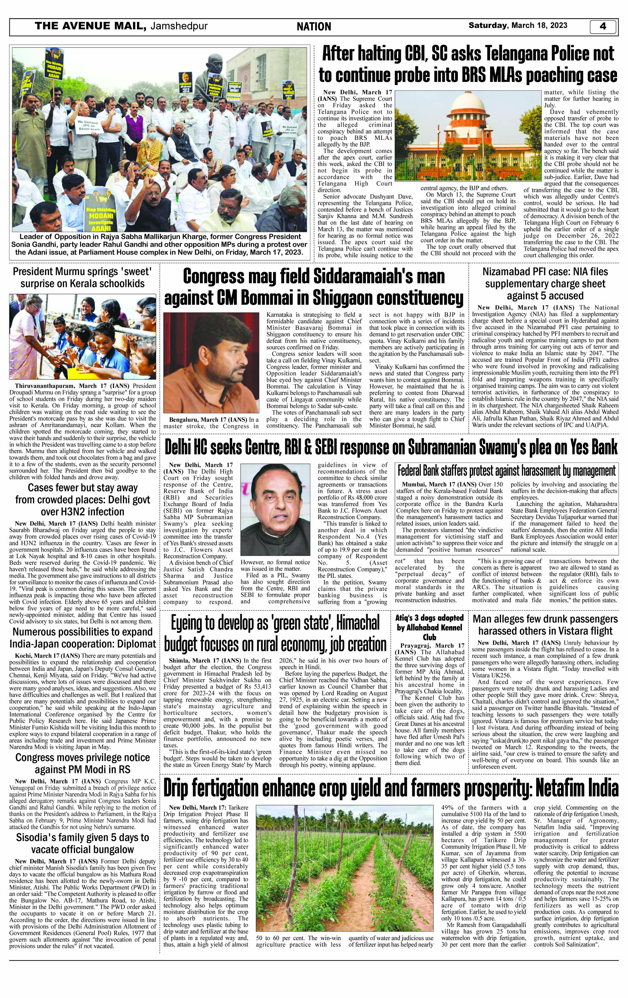 Page 4 March 18