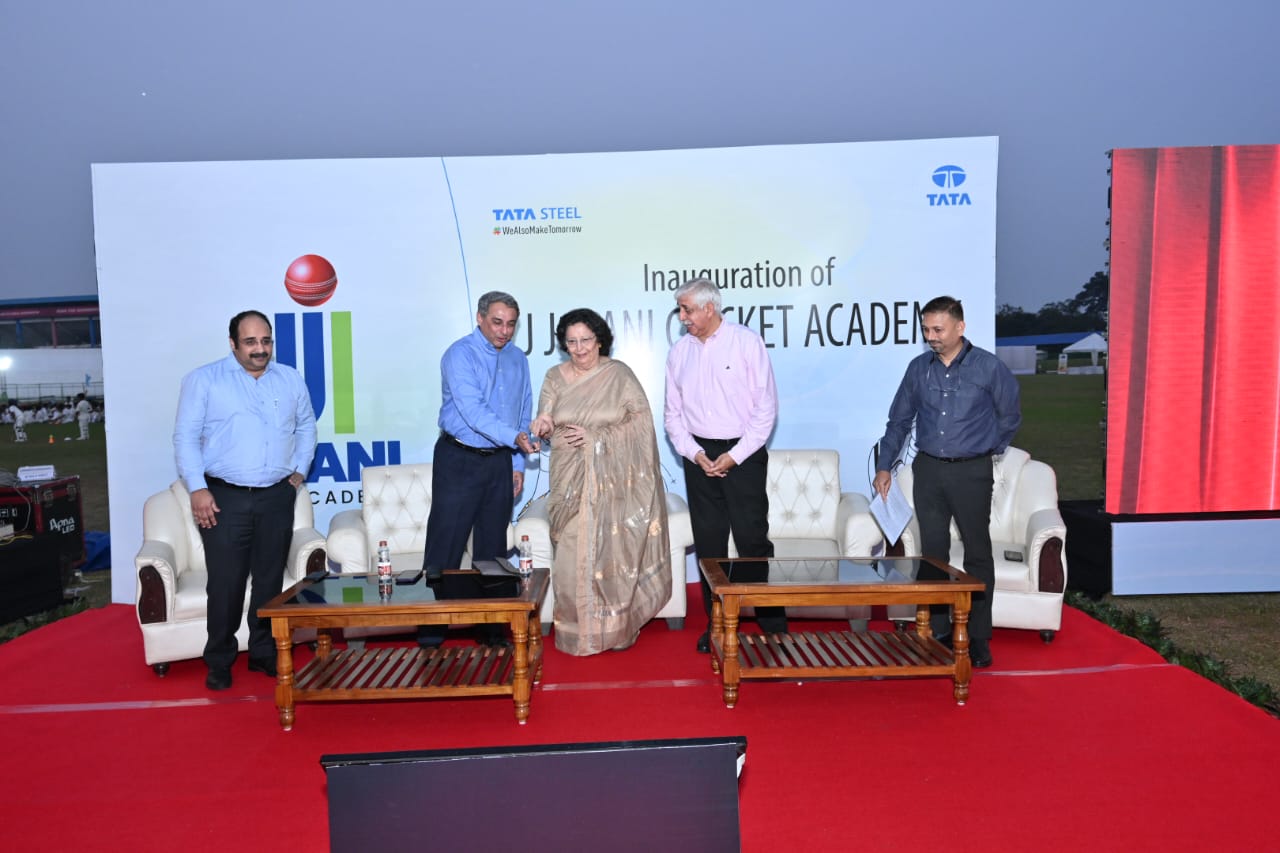 J J Irani Cricket Academy opens at Keenan Stadium Jamshedpur The