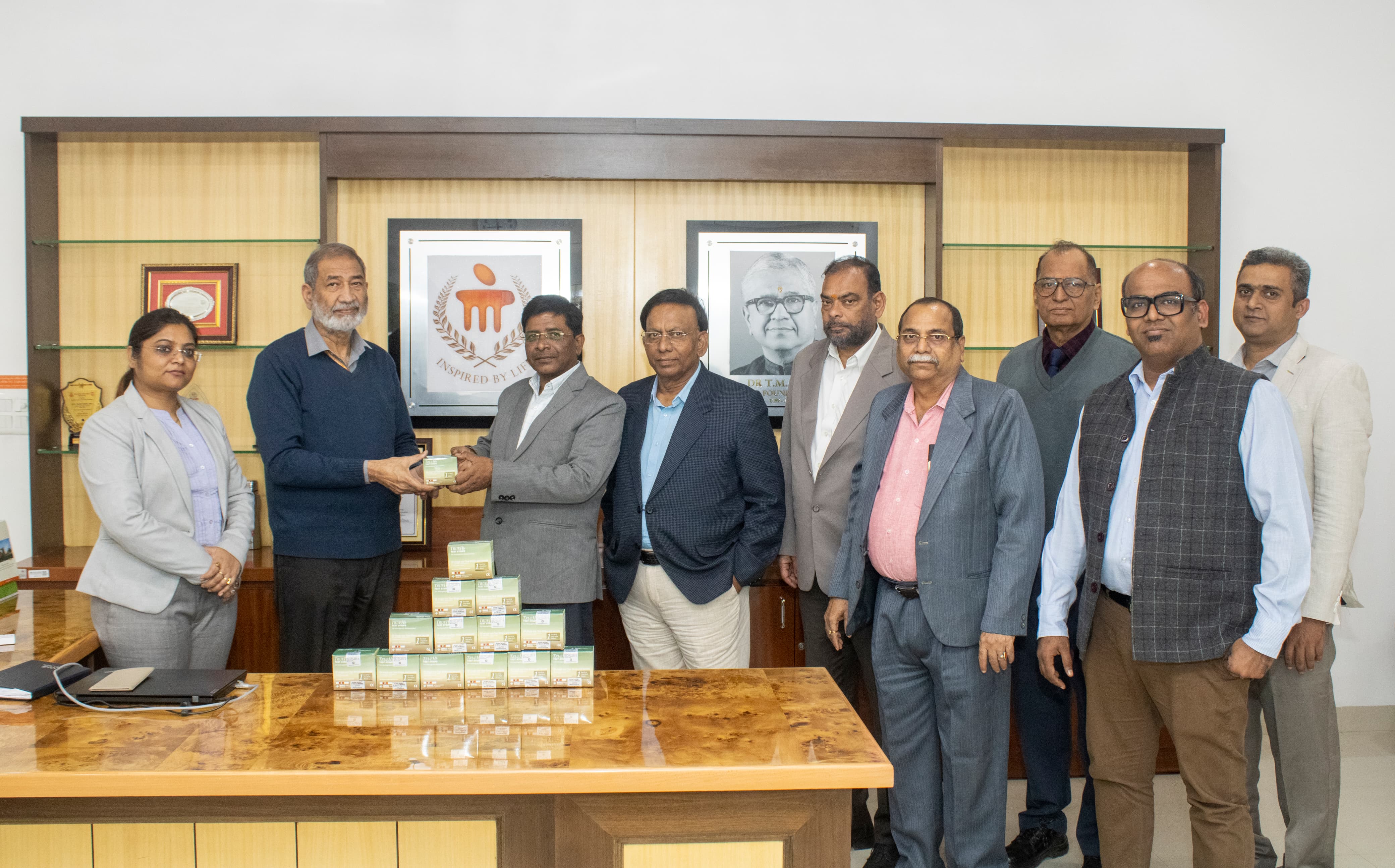 Manipal Tata Medical College Jamshedpur donates 20,000 Hemoglobin Test