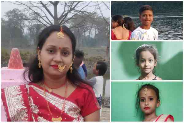 Jamshedpur woman with three children missing - Vimarsana News
