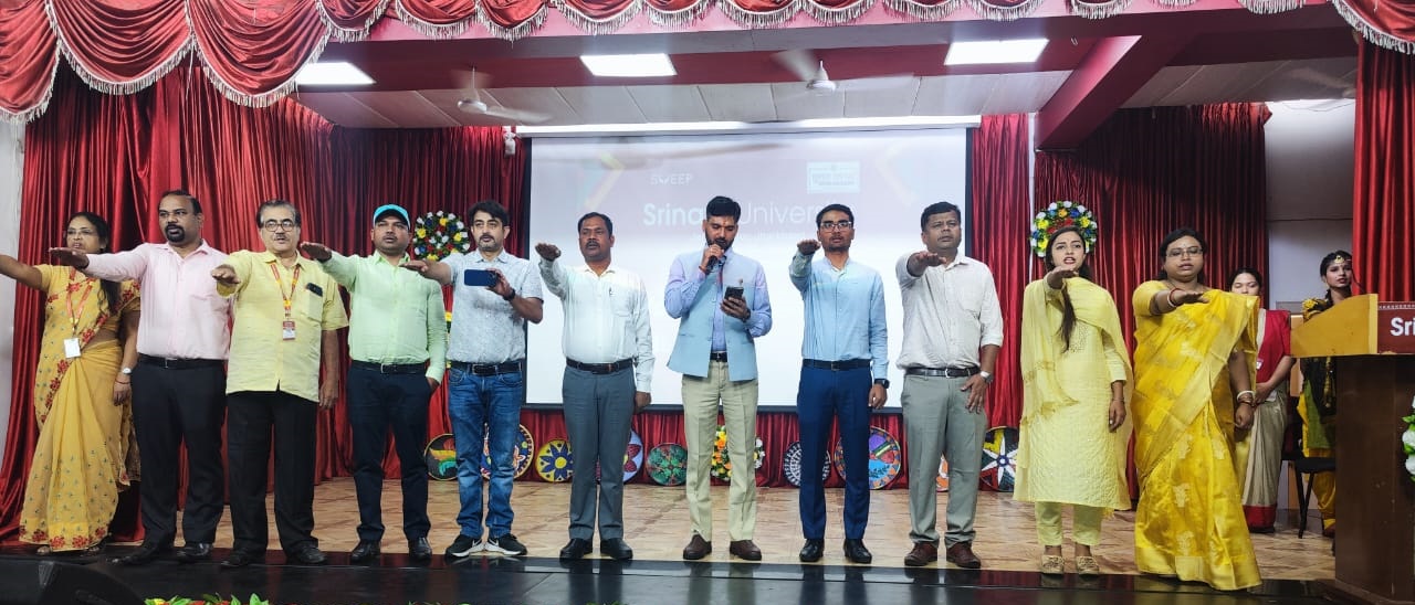 Voter awareness programme at Srinath University Jamshedpur - Vimarsana News