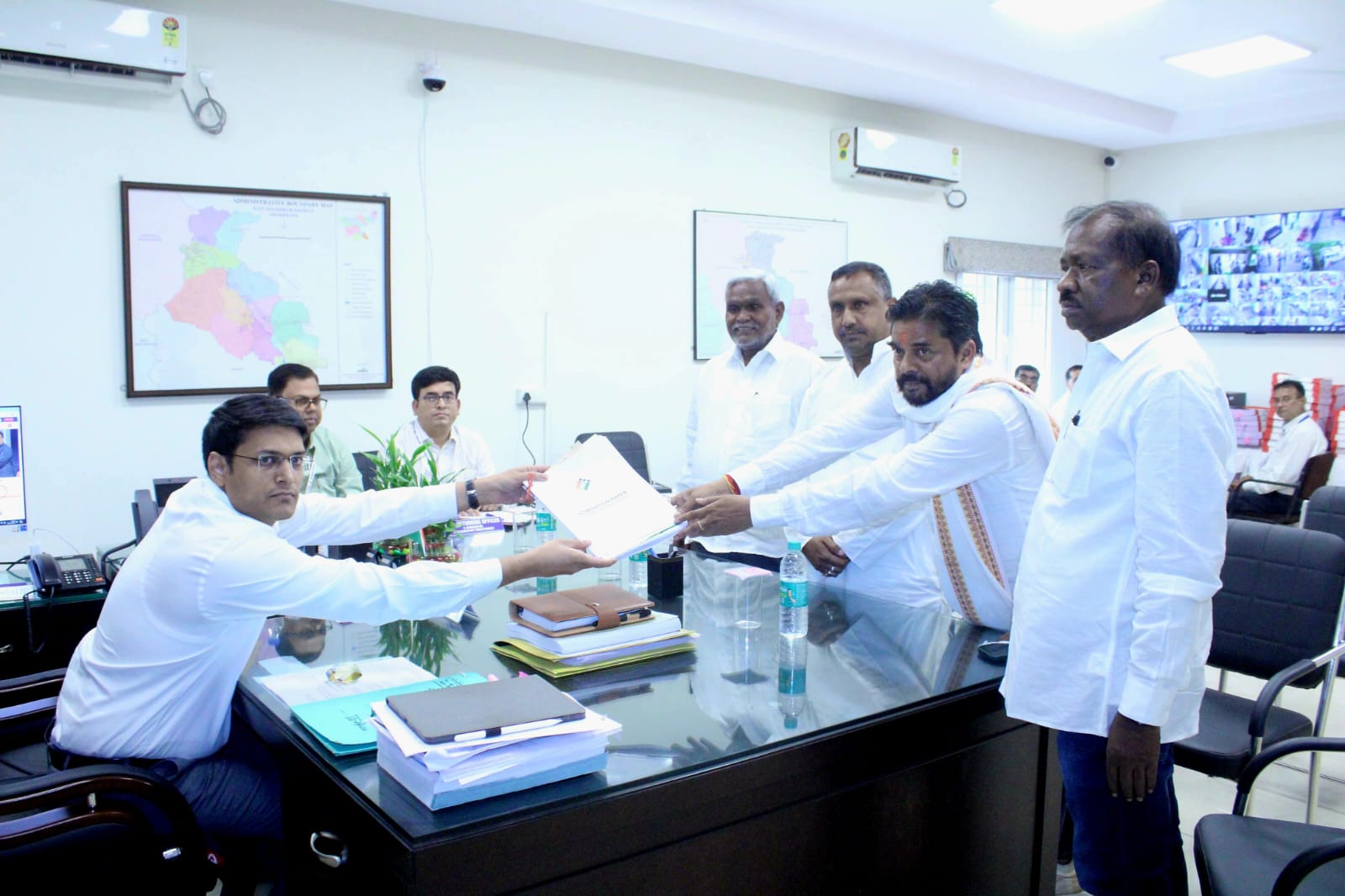 Samir Mohanty files nomination for Jamshedpur Lok Sabha seat The