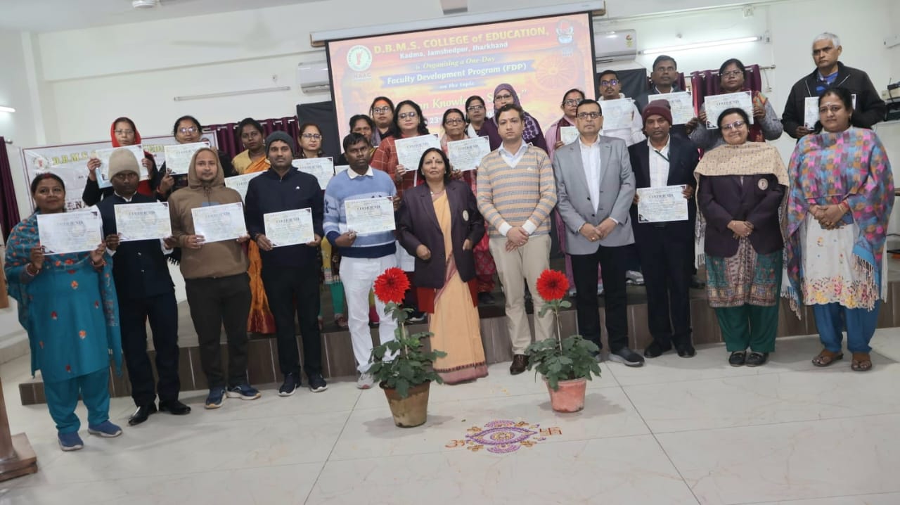 DBMS College organizes National Workshop on Indian Knowledge System