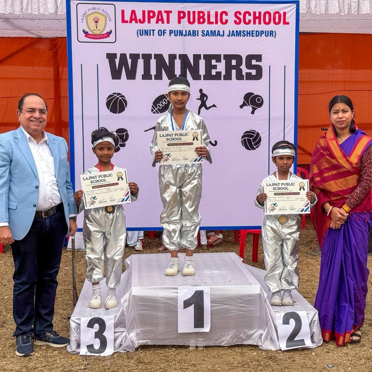 Lajpat Public School hosts Annual Sports Meet 2025