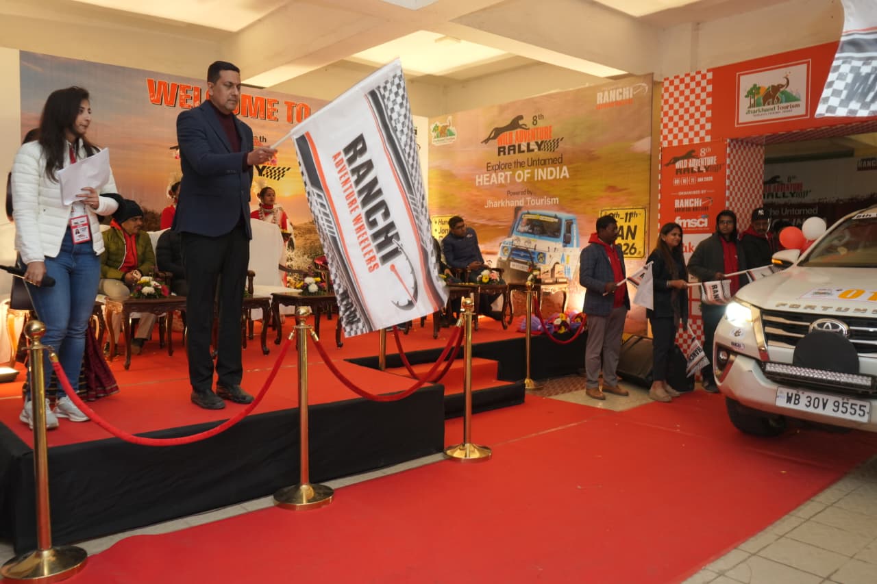 Engines Set to Roar as 8th Wild Adventure Rally 2026 Flags Off in Ranchi
