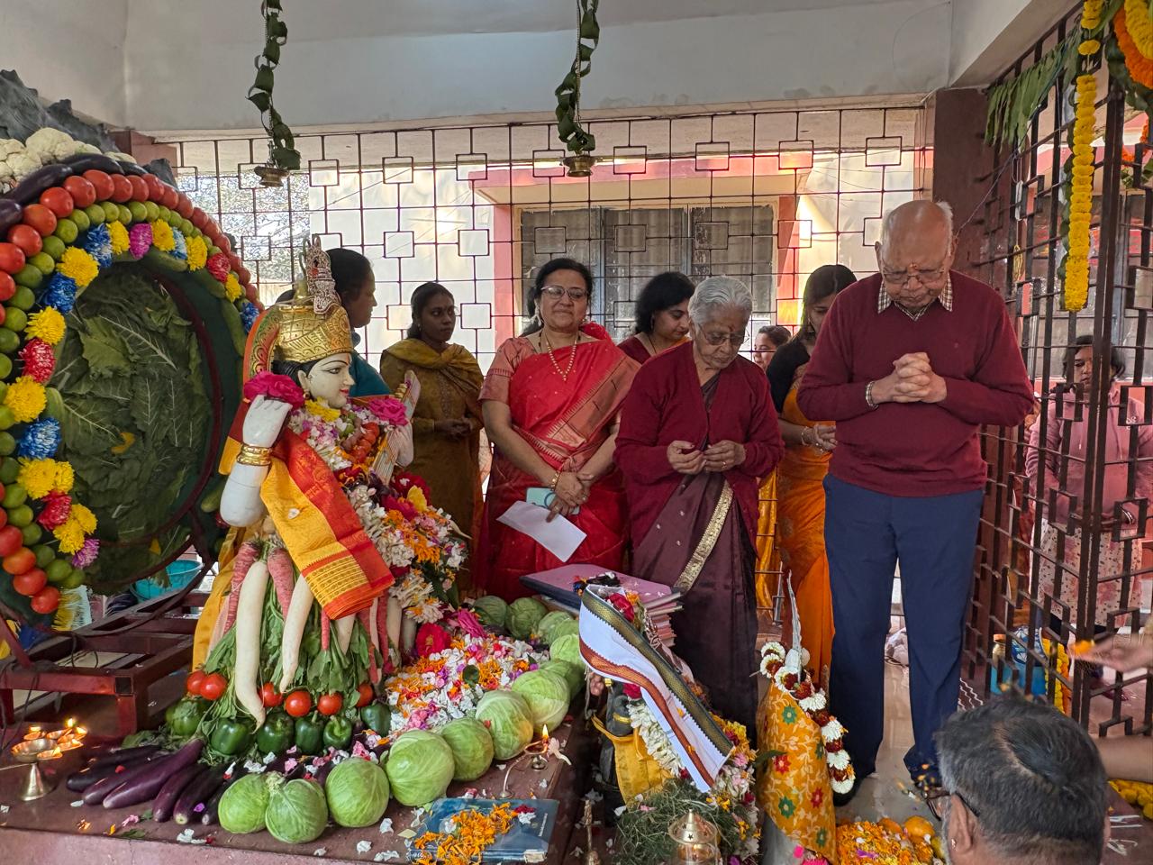 DBMS College celebrates Saraswati Puja with devotion and cultural fervour