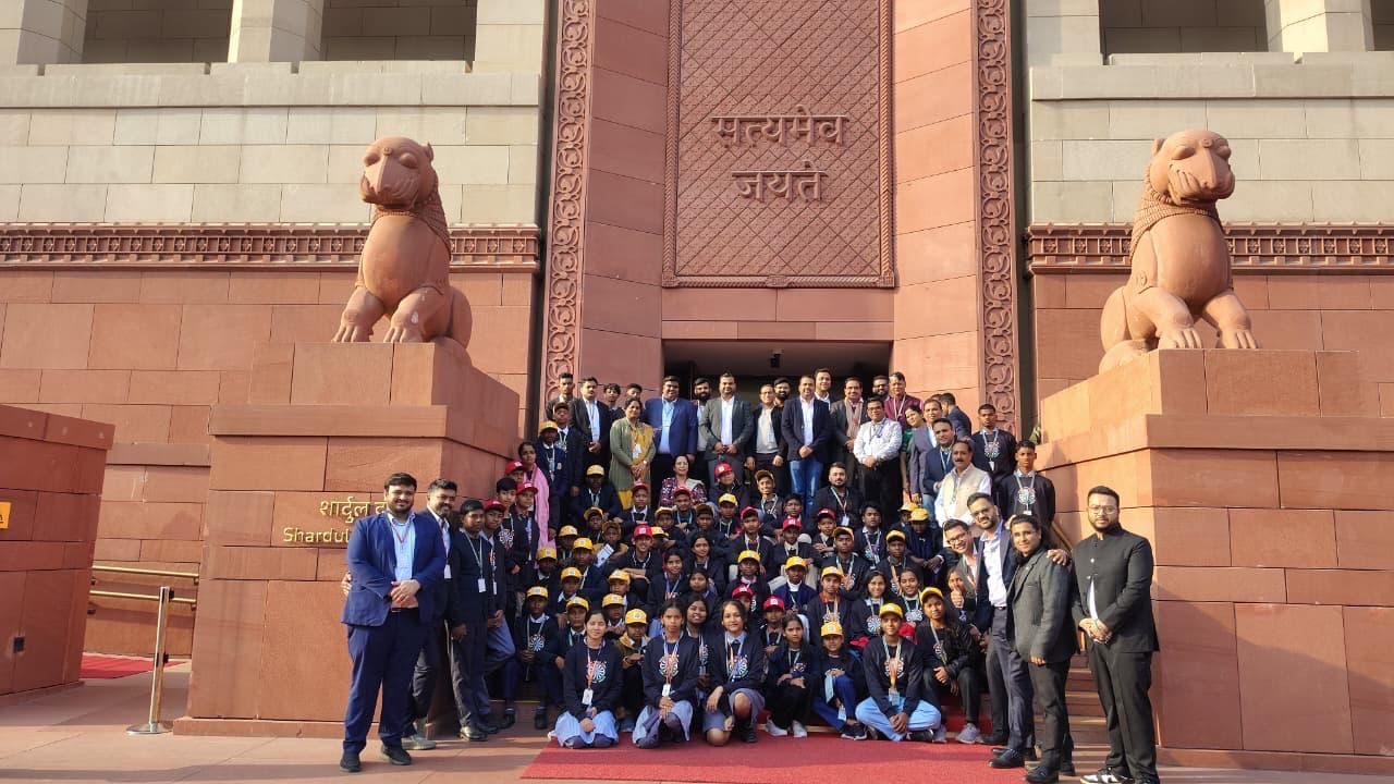 Dreams Take Flight: Round Table India Flies 70 Students to Delhi for Historic Educational Tour