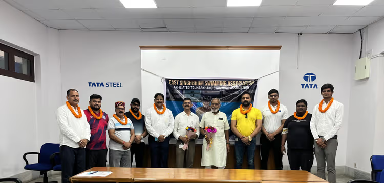 Tata Steel sports head Manish Sinha appointed President of East Singhbhum Swimming Association