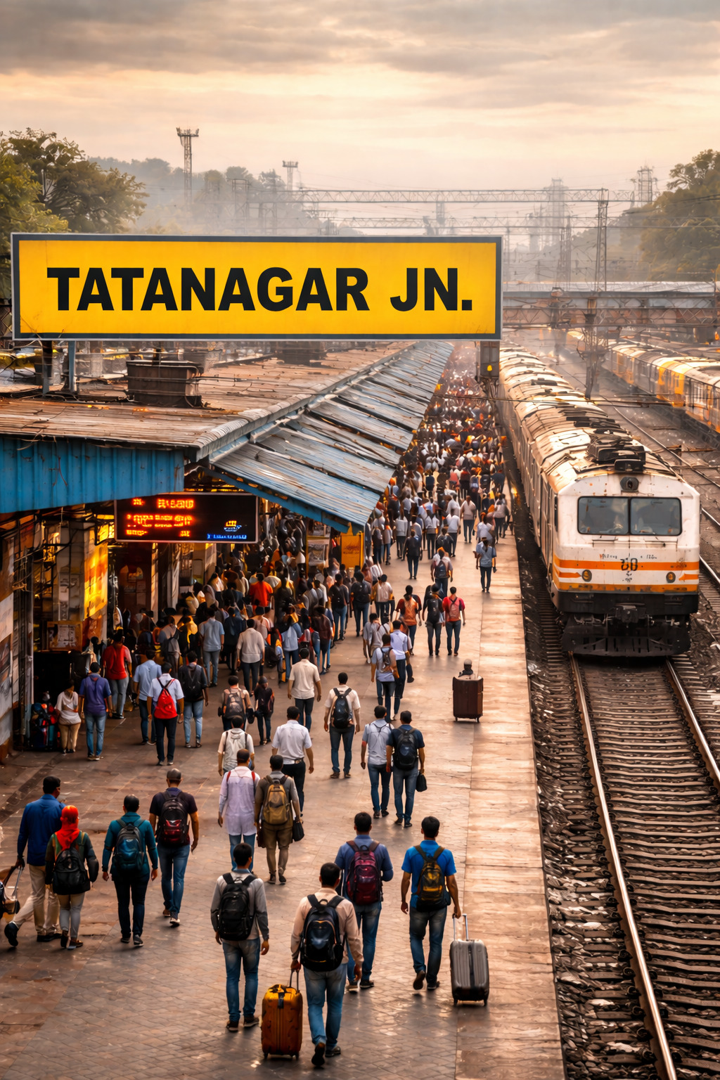 Trains to Run Late on Tatanagar Route Amid Pending NI Work