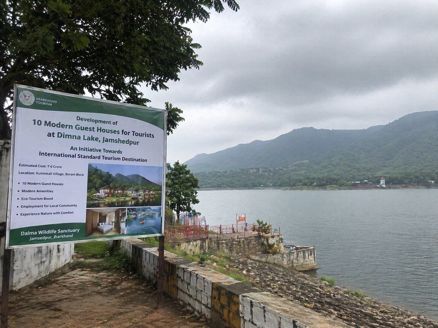 Dimna Lake to Get 10 Modern Guest Houses for Tourists