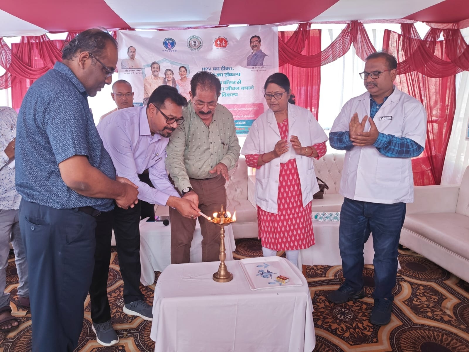 HPV vaccination drive launched for girls at Sadar Hospital Jamshedpur