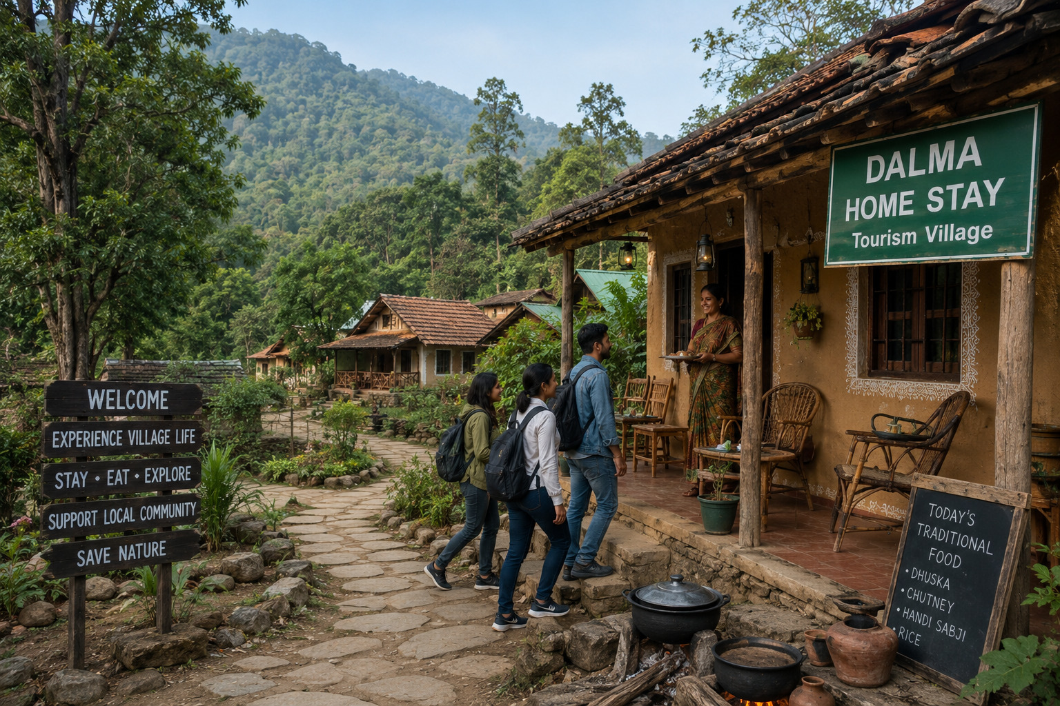Dalma to Get ‘Home Stay’ Facilities, Eco-Tourism Push to Benefit Local Residents