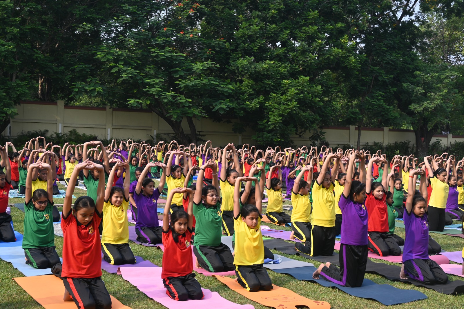 Students embrace wellness through yoga at Sacred Heart Convent School Jamshedpur